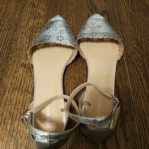 Silver shoes